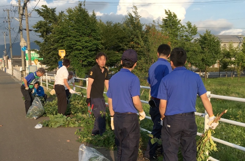 地域の清掃活動