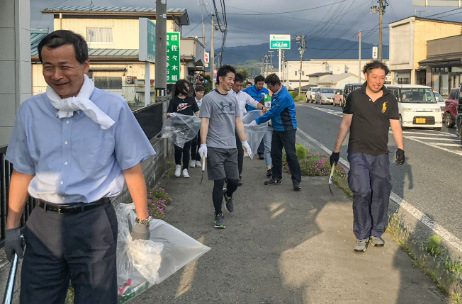 地域の清掃活動